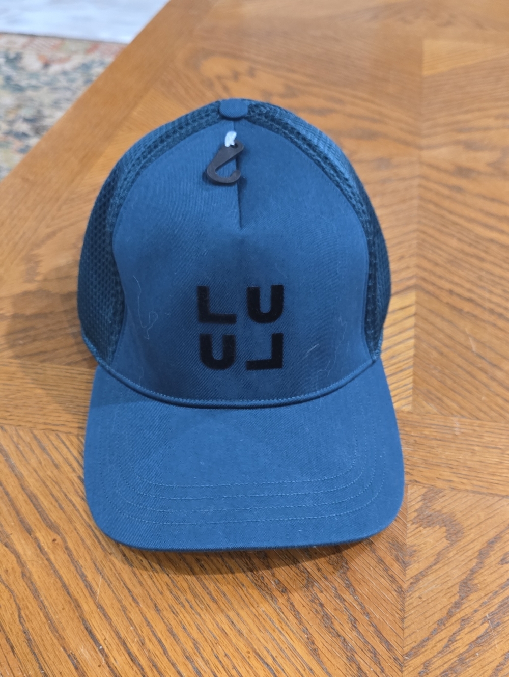 NWT Lululemon Logo Navy Trucker Hat-Unisex